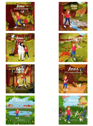 Tous les albums de la série Anna